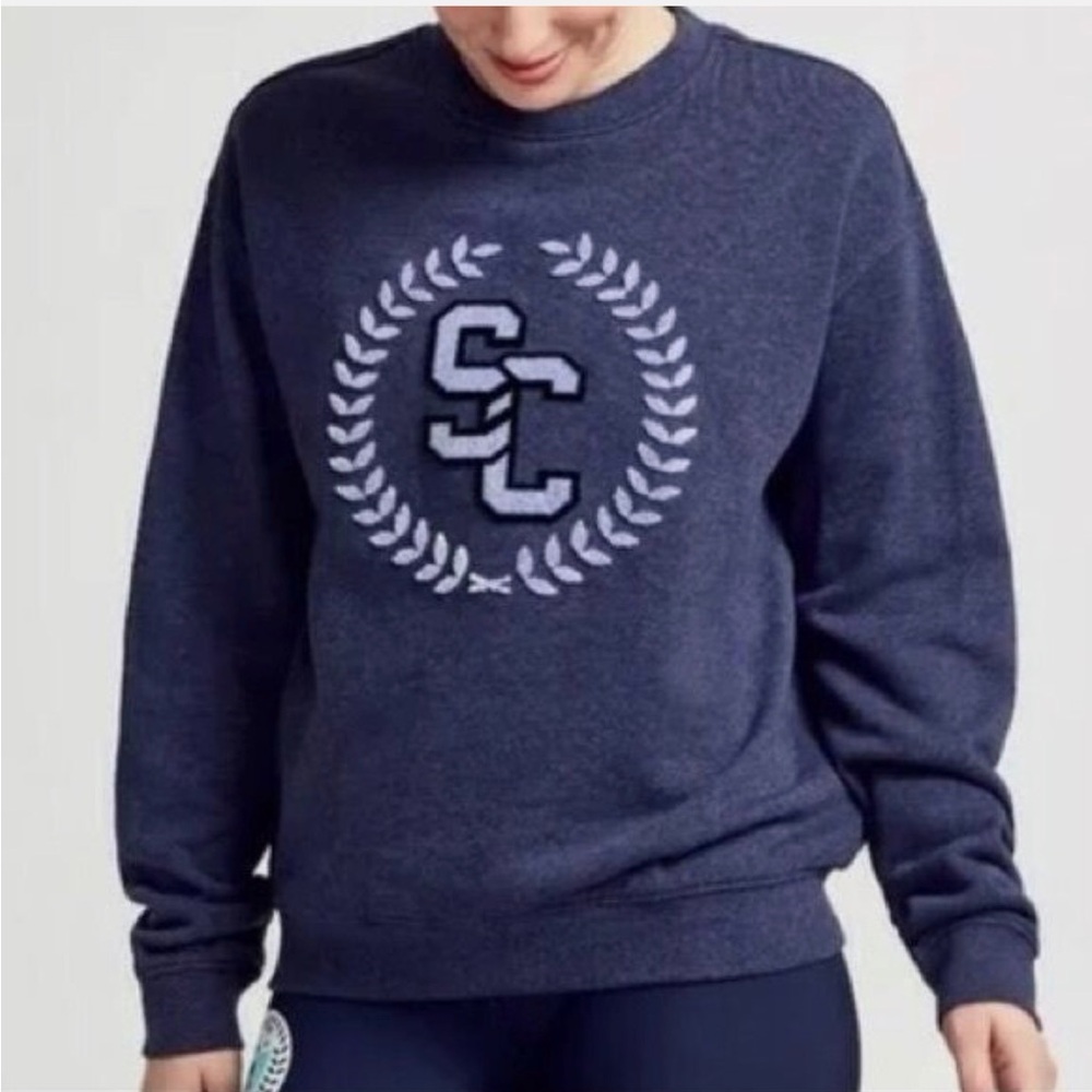 Navy Blue Sweatshirt with SC Logo